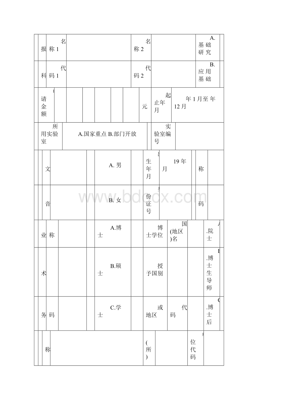 国家自然科学基金申请书空白.docx_第3页