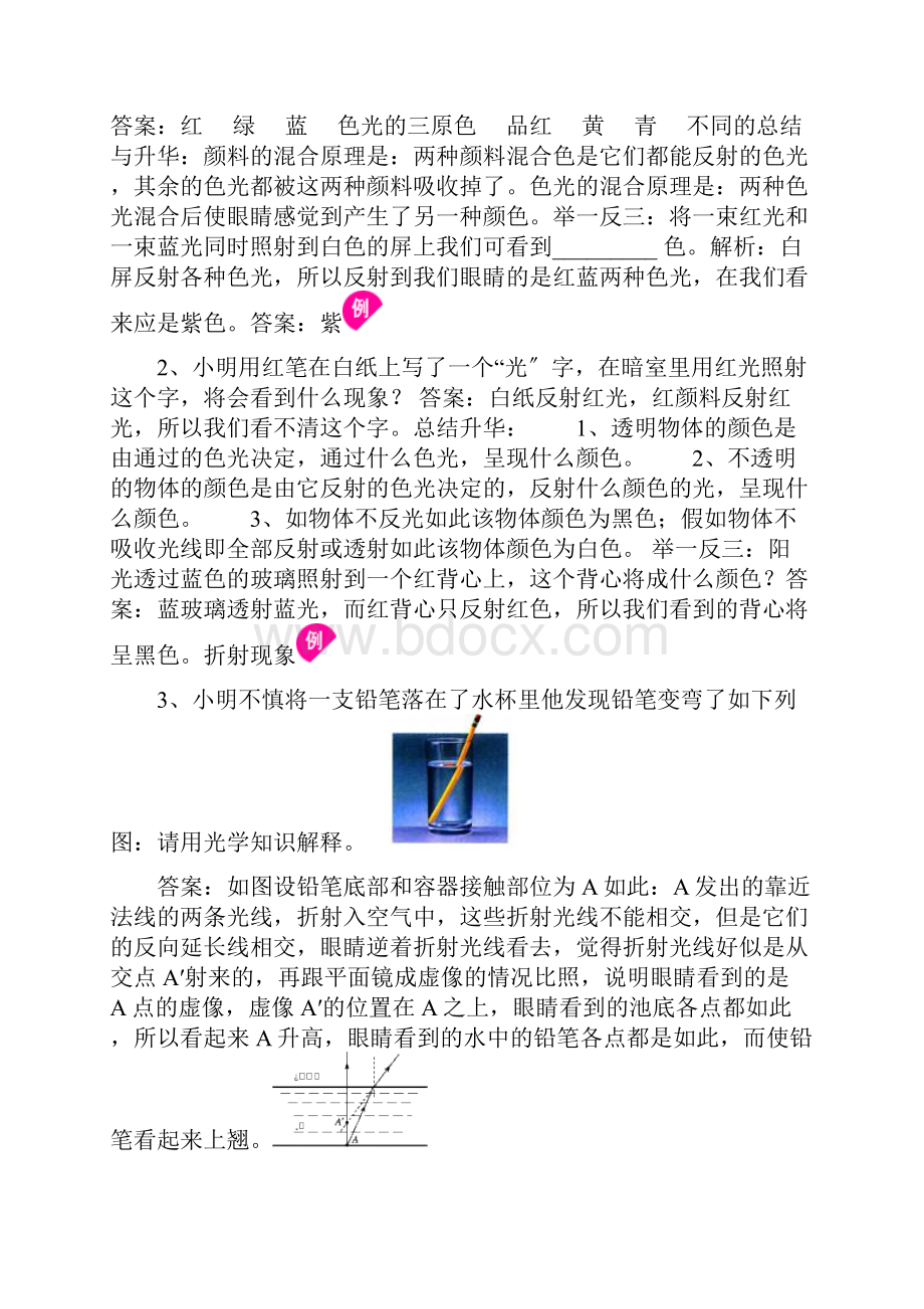 第四节光的折射知识点.docx_第3页