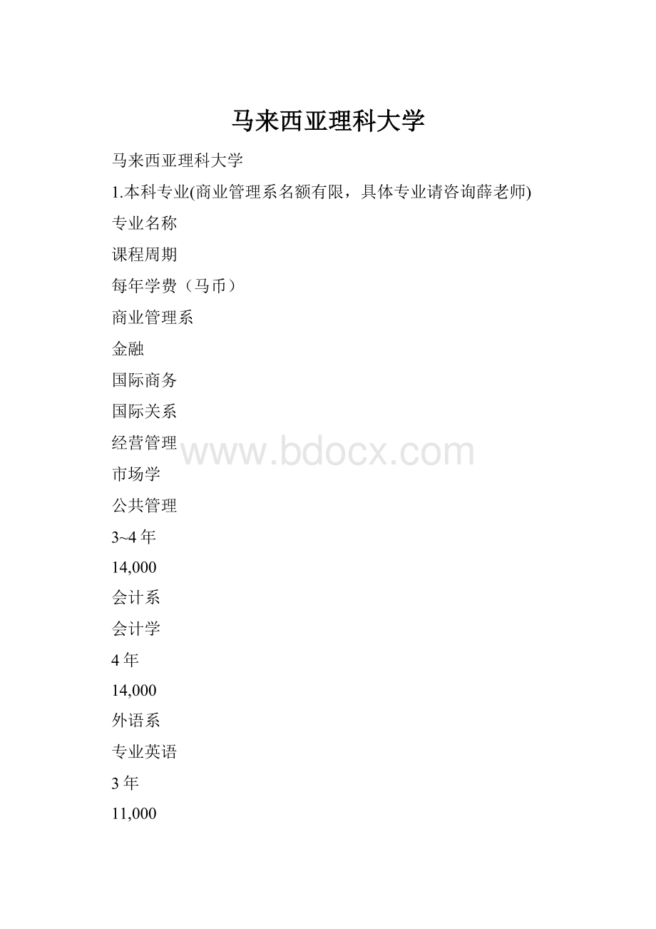 马来西亚理科大学.docx