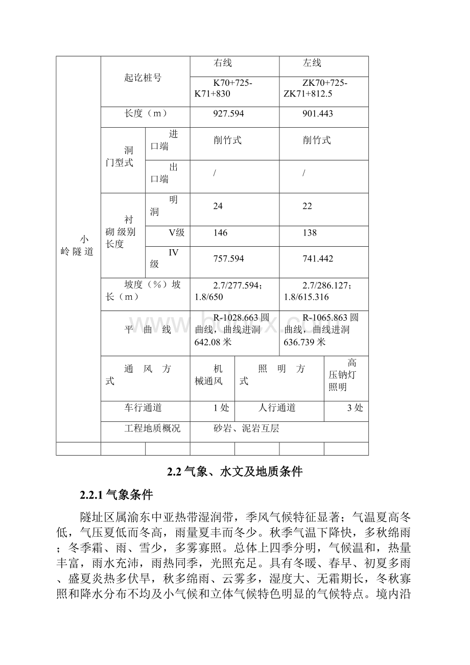 隧道二次衬砌施工方案Word版.docx_第3页