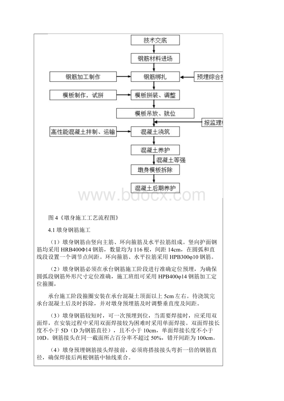 墩身施工技术交底带操作平台.docx_第3页