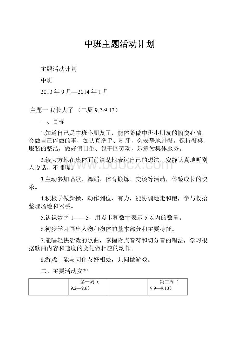 中班主题活动计划.docx