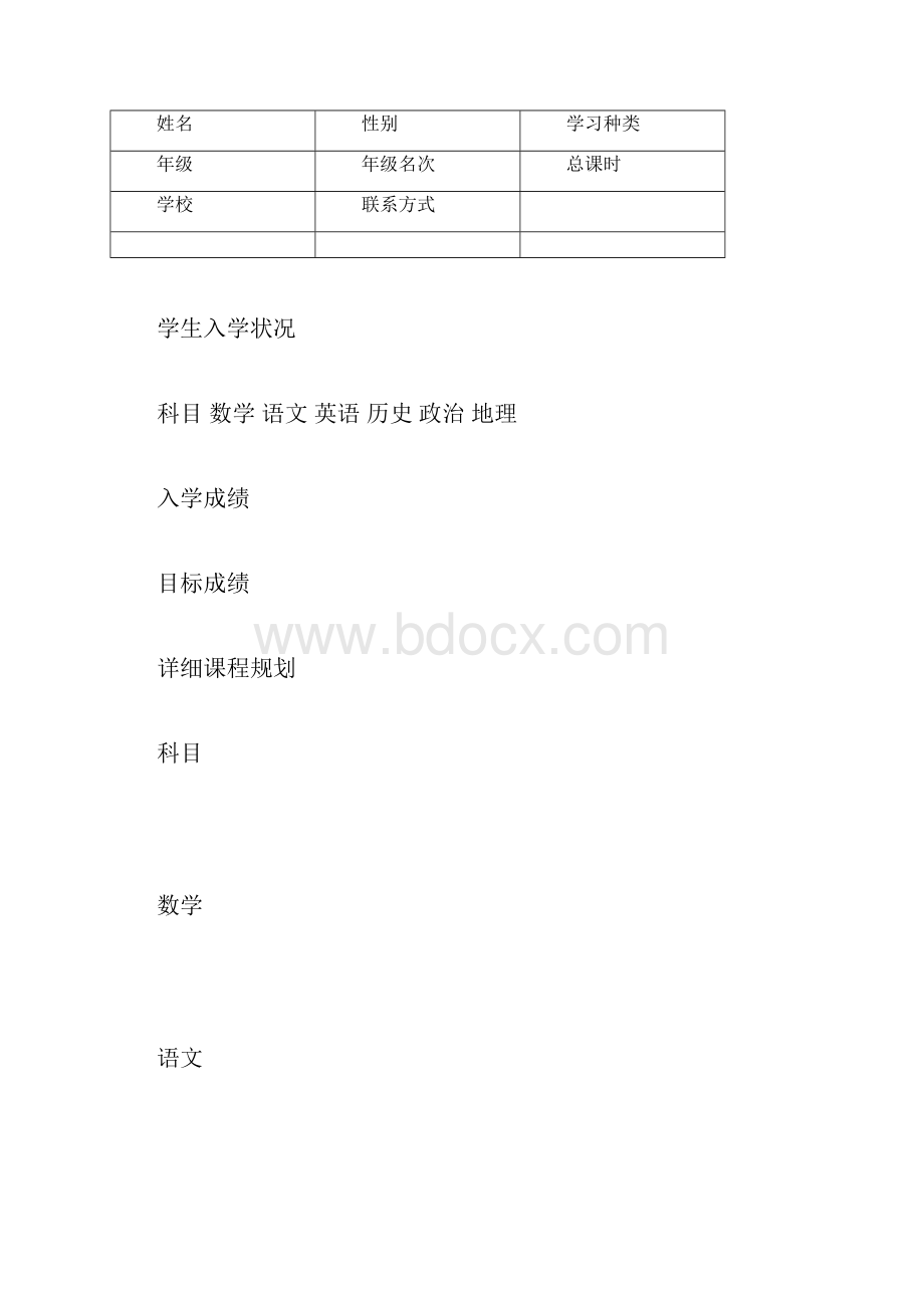 艺术生文化课辅导方案.docx_第3页