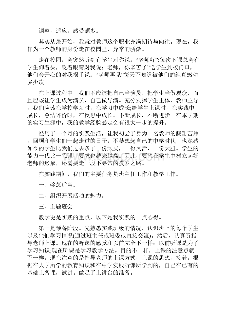 小学教师实习心得.docx_第2页