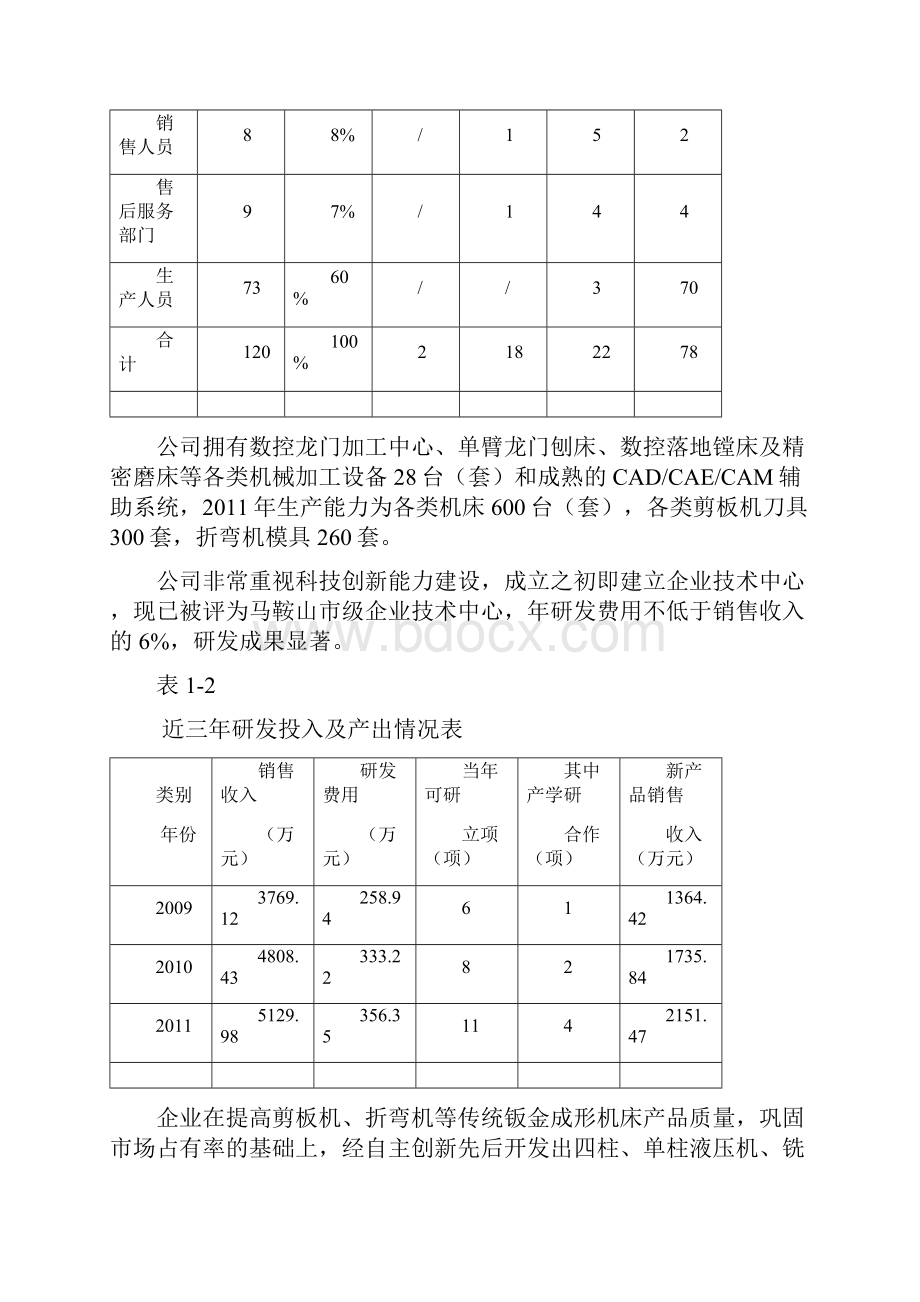 年产50套大型精密数字化钣金成形机床建设项目可行性研究报告.docx_第2页