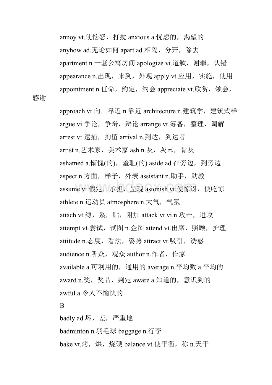 985个高考英语考试大纲核心单词完整版.docx_第2页