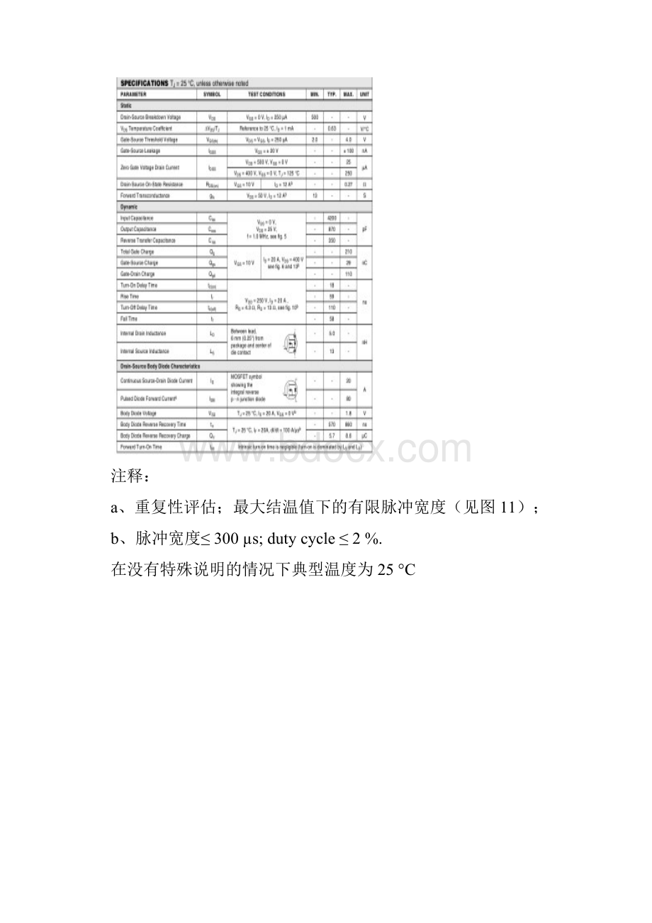 IRFP460中文资料.docx_第3页
