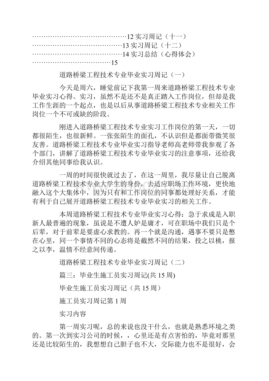 桥梁施工员实习周记.docx_第2页