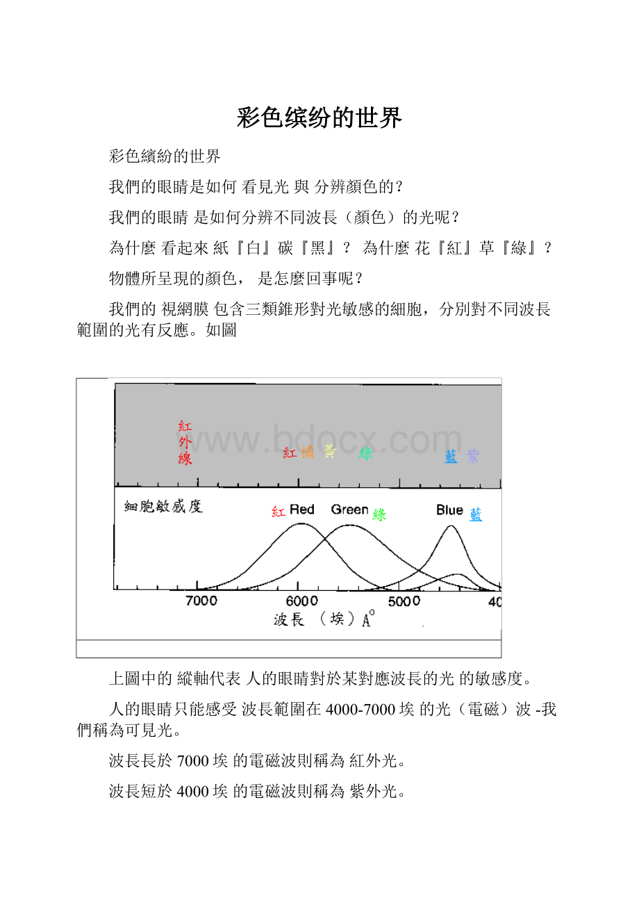 彩色缤纷的世界.docx