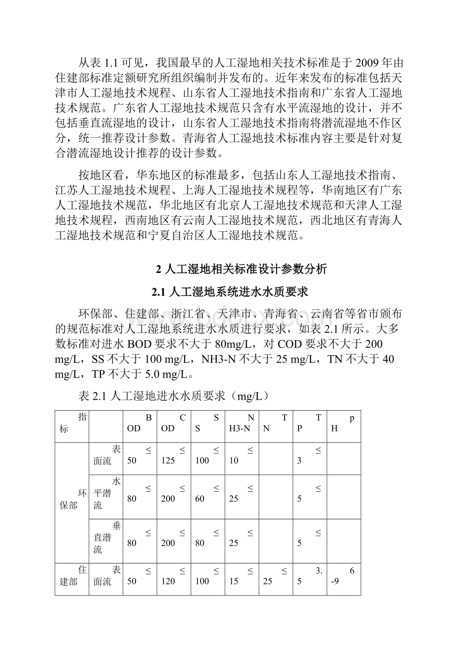 人工湿地相关行业标准规范.docx_第3页