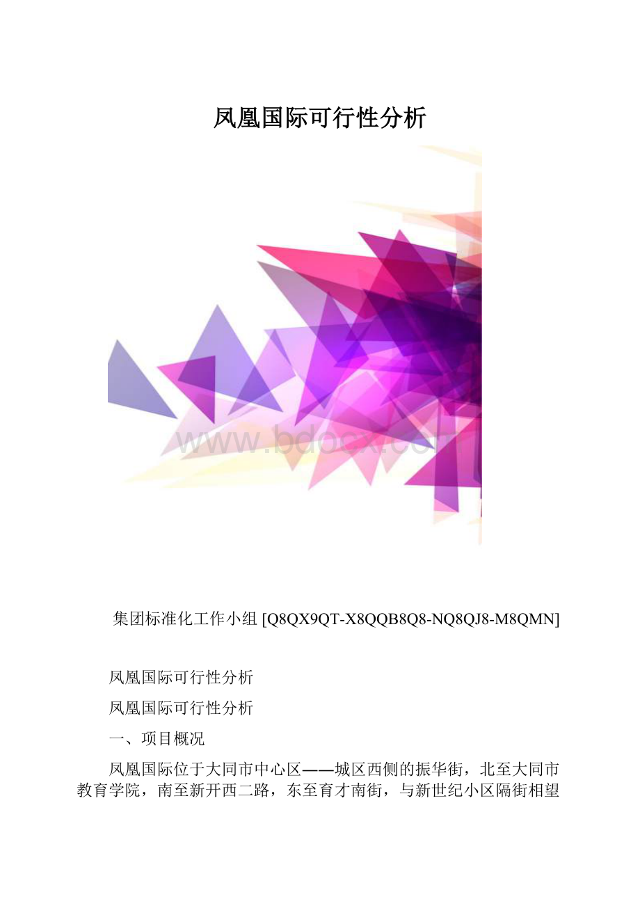 凤凰国际可行性分析.docx_第1页