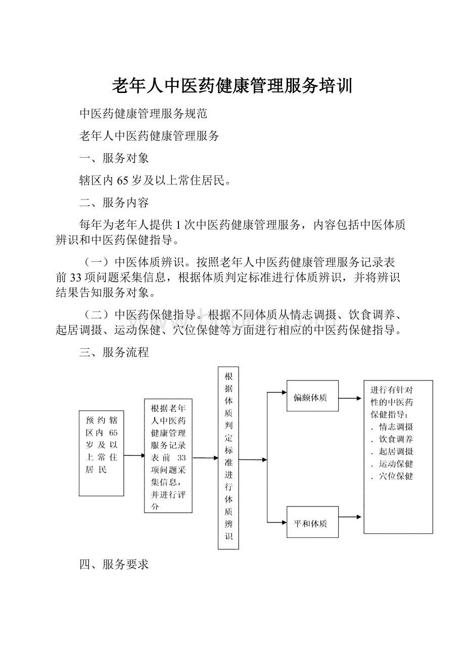 老年人中医药健康管理服务培训.docx