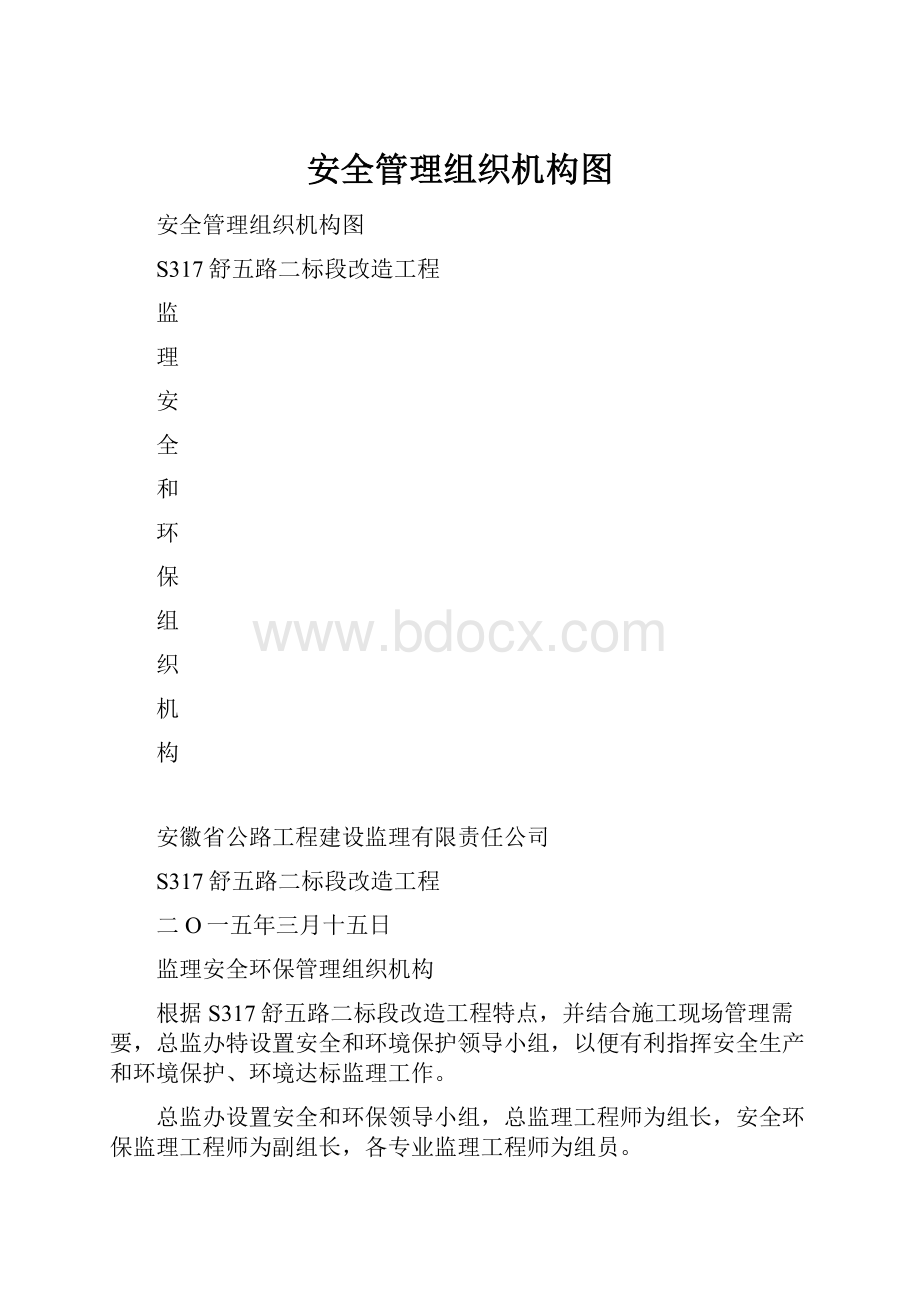 安全管理组织机构图.docx