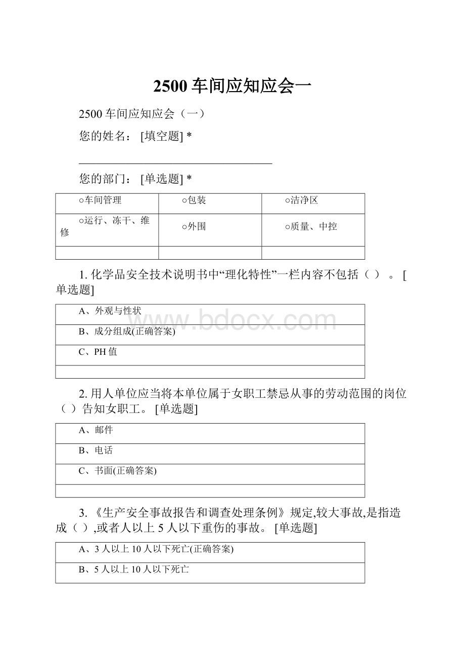 2500车间应知应会一.docx