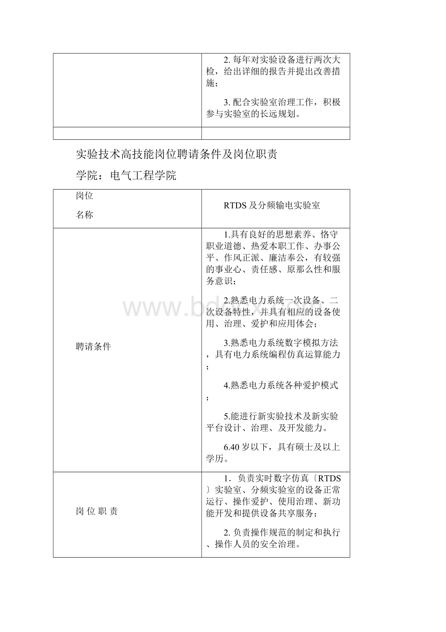 实验技术高技能岗位招聘计划表.docx_第2页