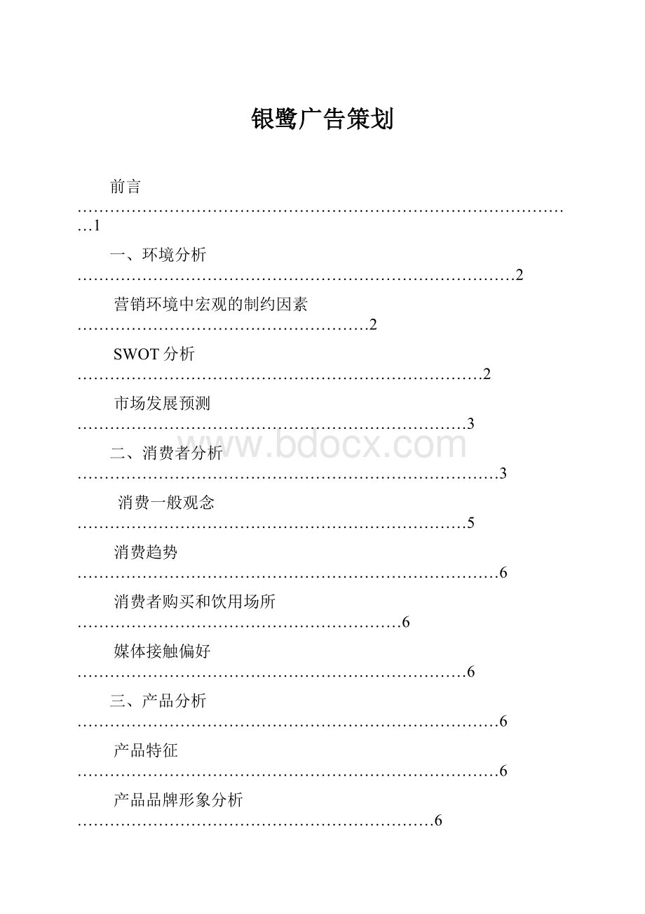 银鹭广告策划.docx_第1页