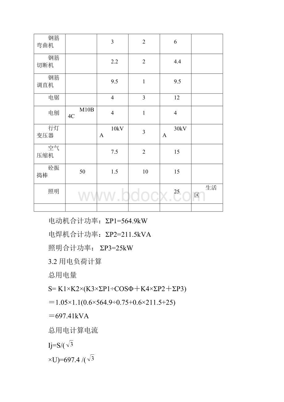 北京市垡头居住区翠成工程临电施工组织设计方案.docx_第3页