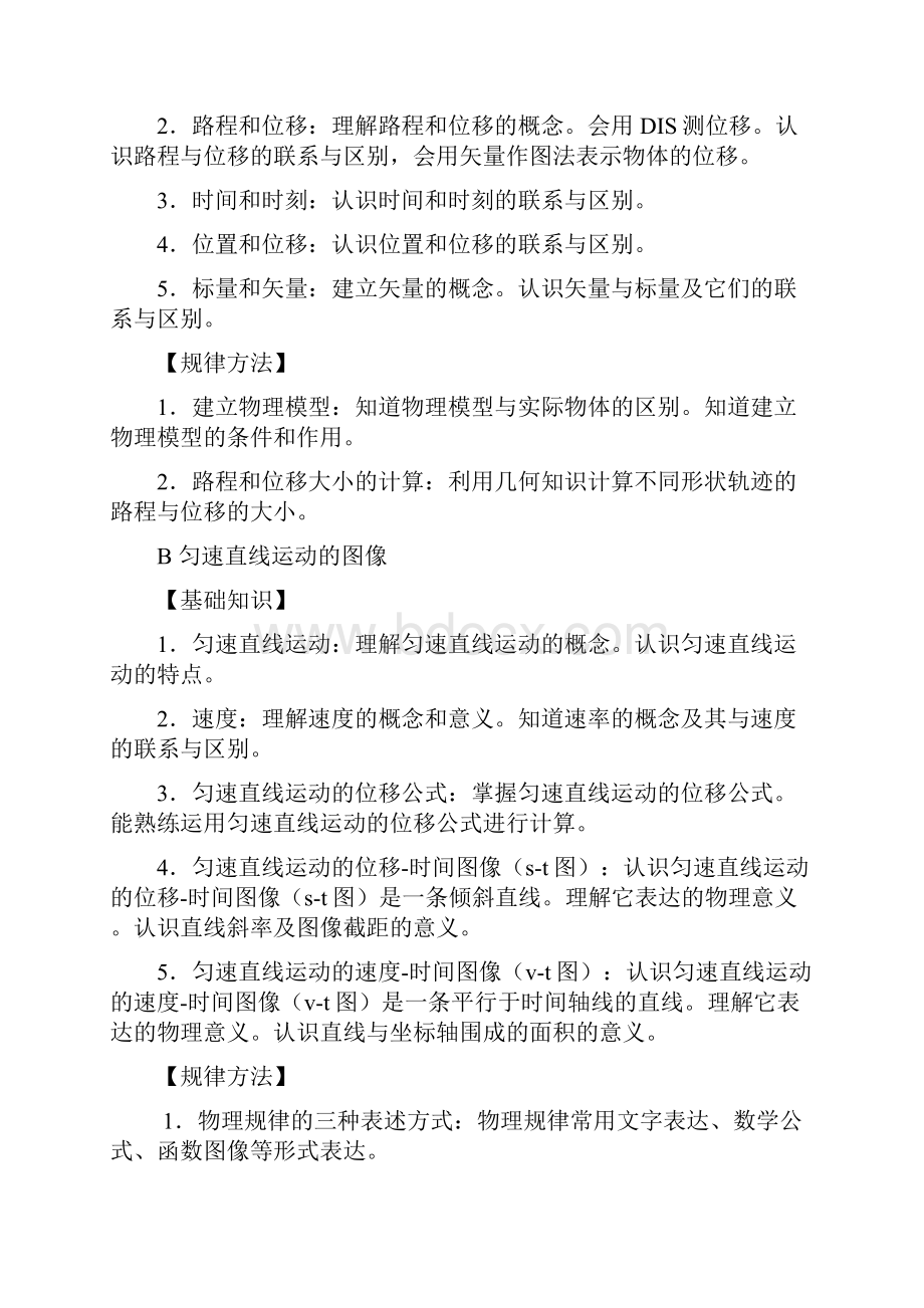 word完整版上海市普通高中物理学业水平考试要求解读.docx_第2页