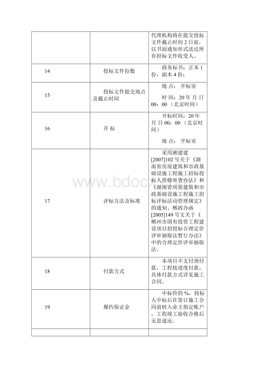 工程招标文件 建筑工程招标文件 建设工程投标书文件样本.docx_第3页