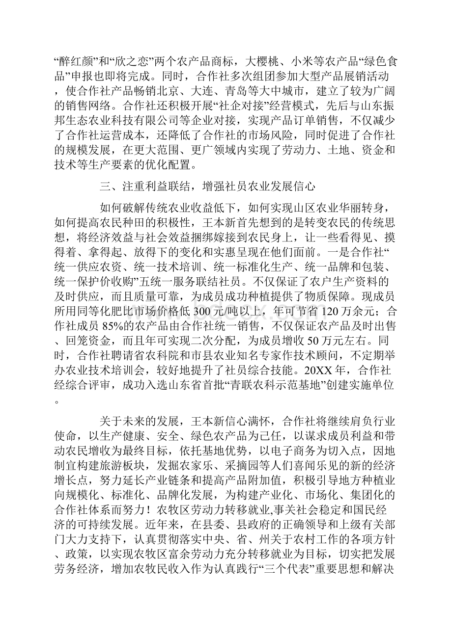 新型职业农民典型事迹材料.docx_第2页