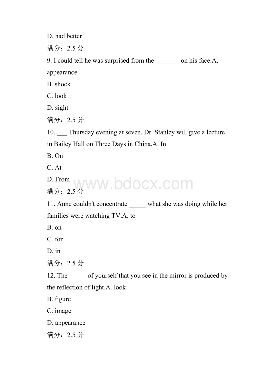 15春北交《英语下》在线作业.docx_第3页