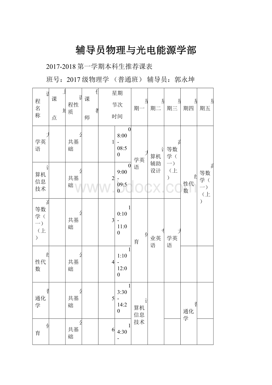 辅导员物理与光电能源学部.docx_第1页