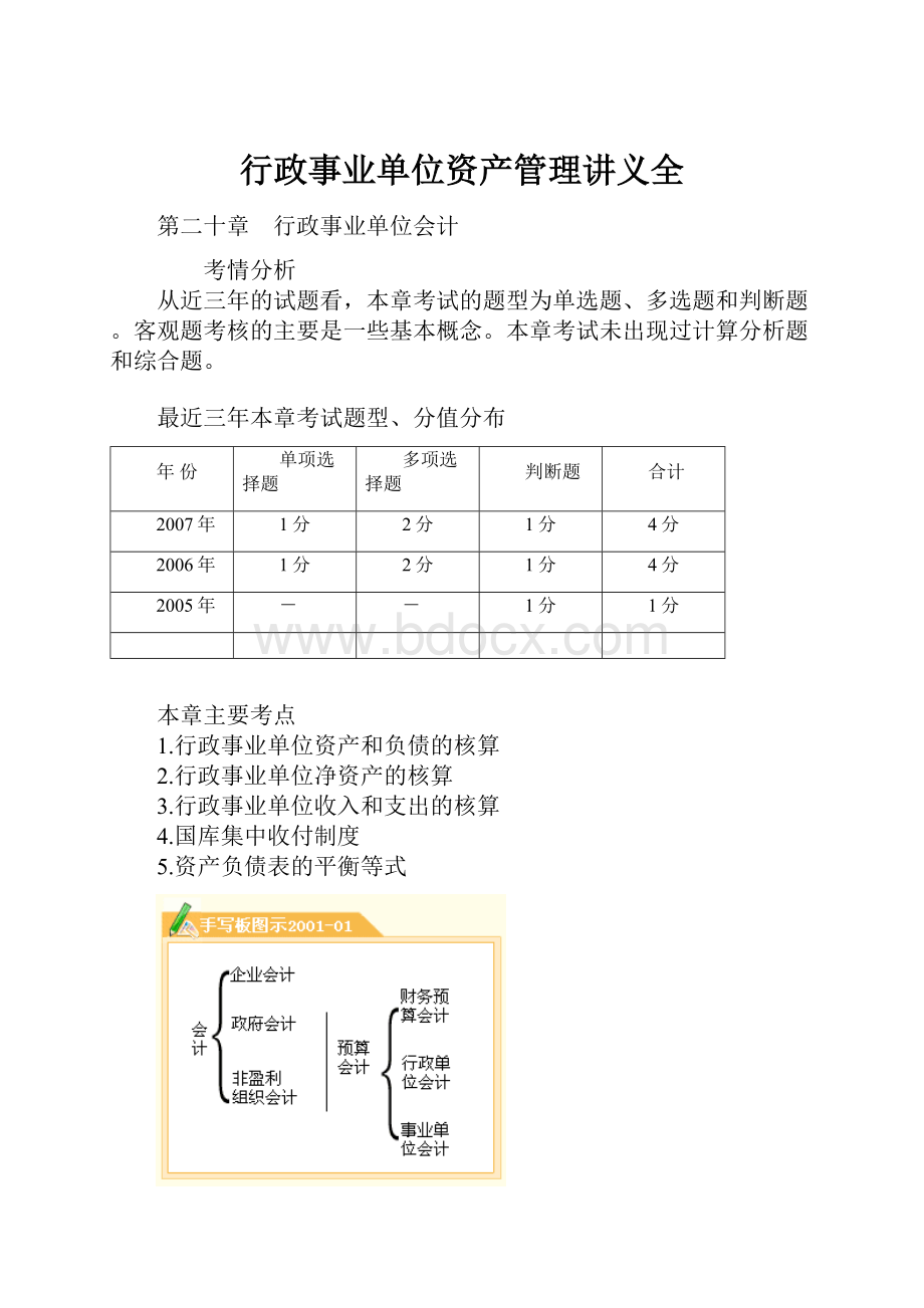 行政事业单位资产管理讲义全.docx