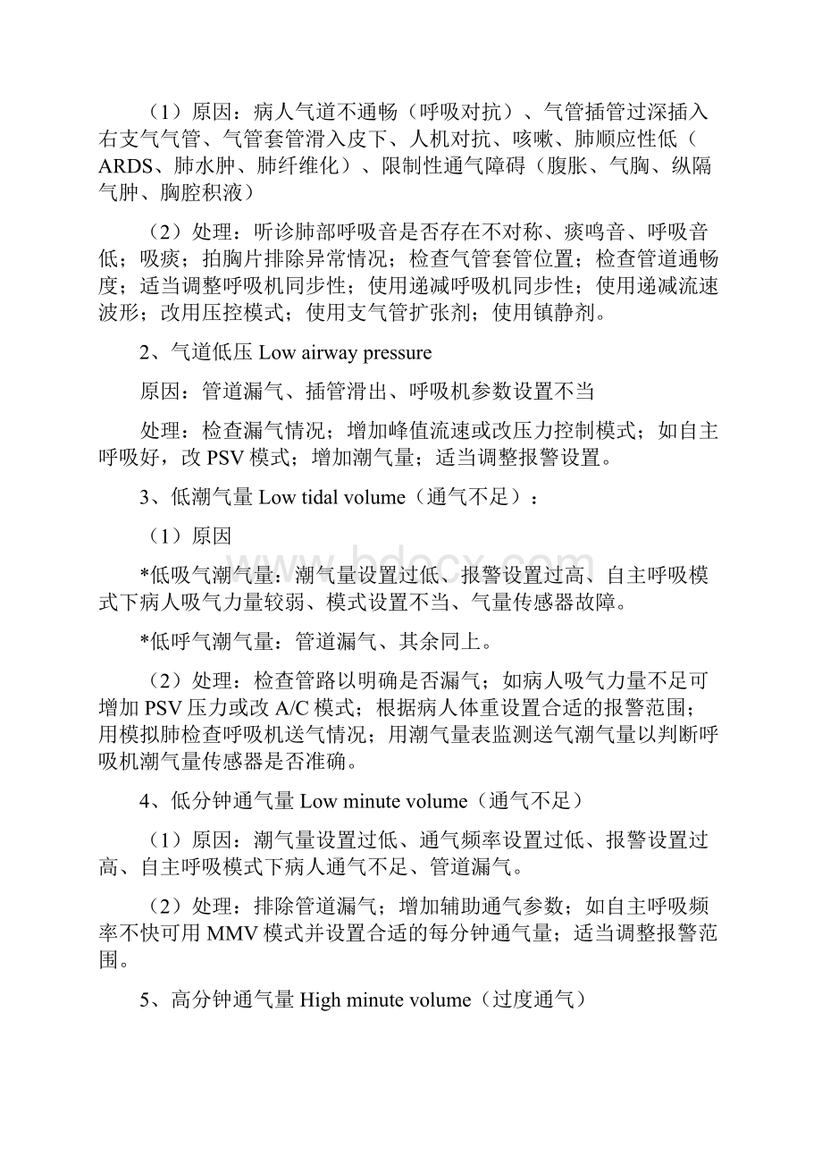 呼吸机参数设置报警管理方式.docx_第2页