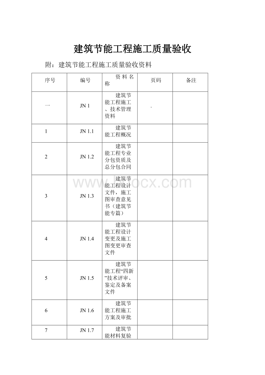 建筑节能工程施工质量验收.docx_第1页