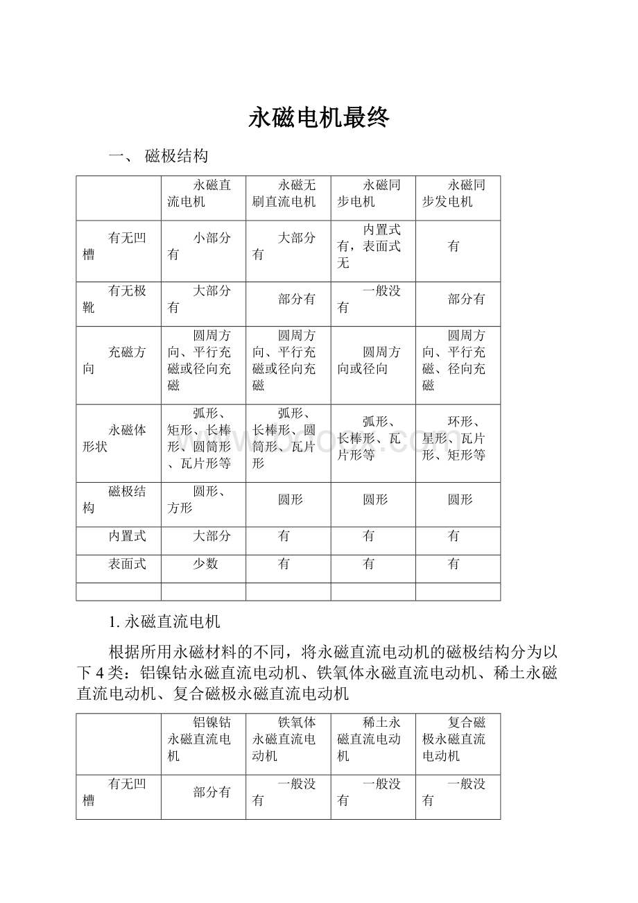 永磁电机最终.docx_第1页