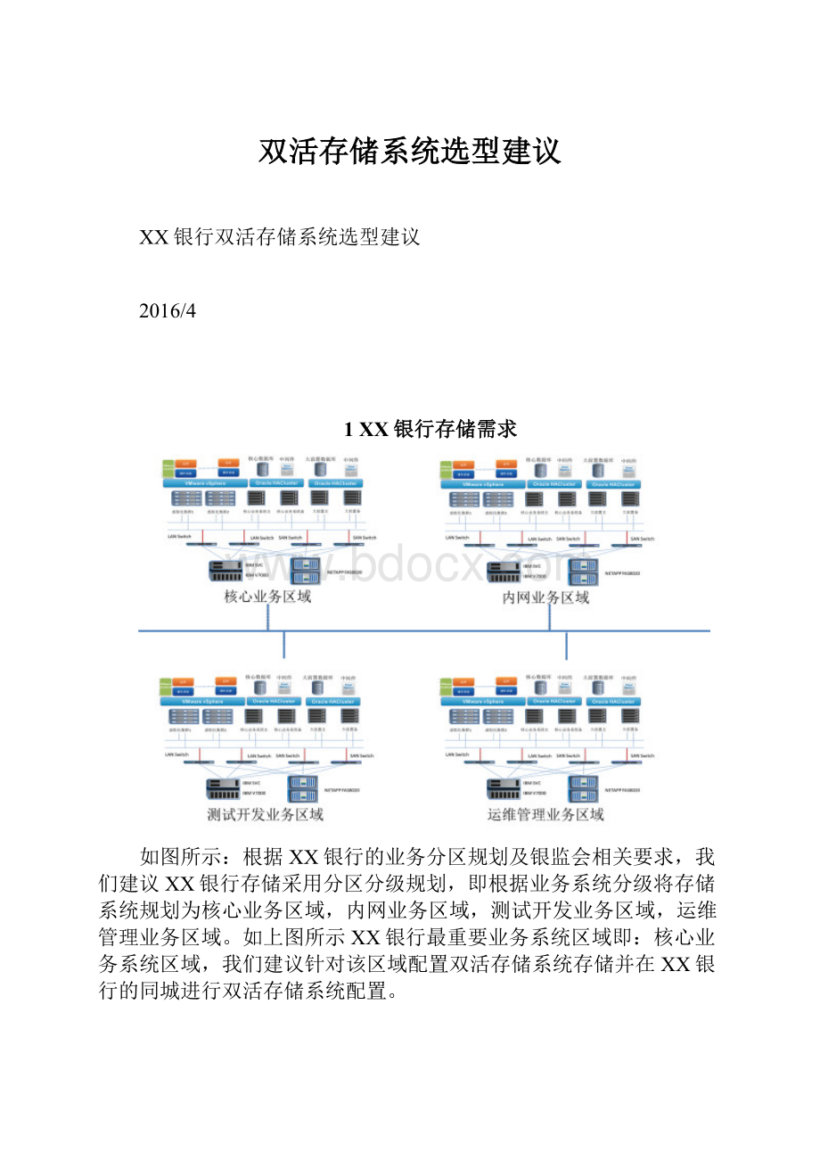 双活存储系统选型建议.docx