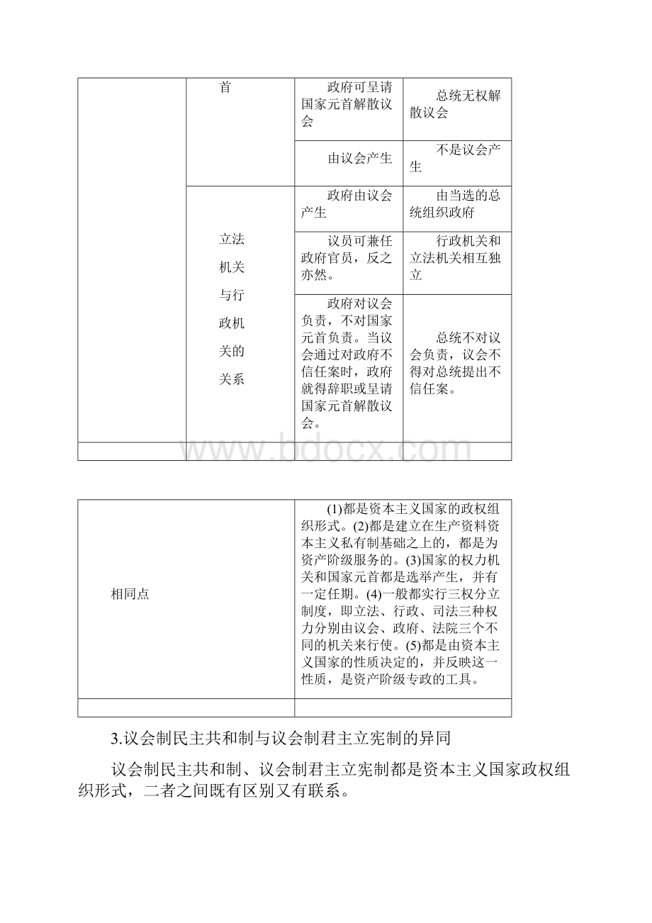 新课标高考政治考点解析我国的根本制度.docx_第3页