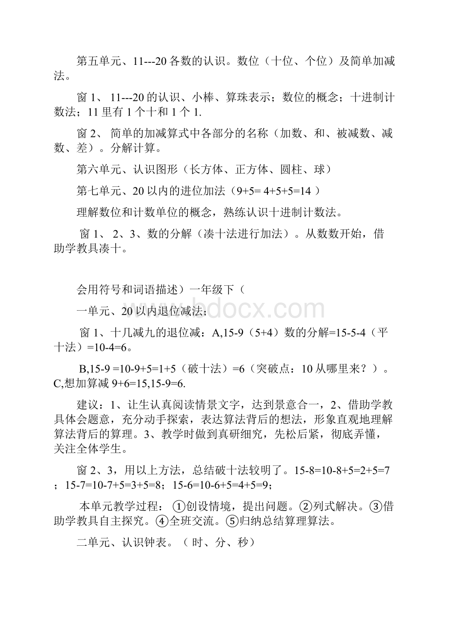 小学数学知识脉络.docx_第2页