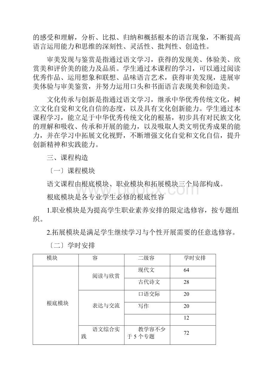 中职语文课程标准.docx_第2页