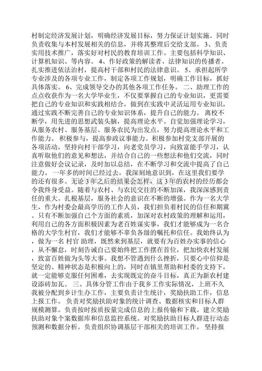 村官个人工作总结村官个人工作总结.docx_第2页