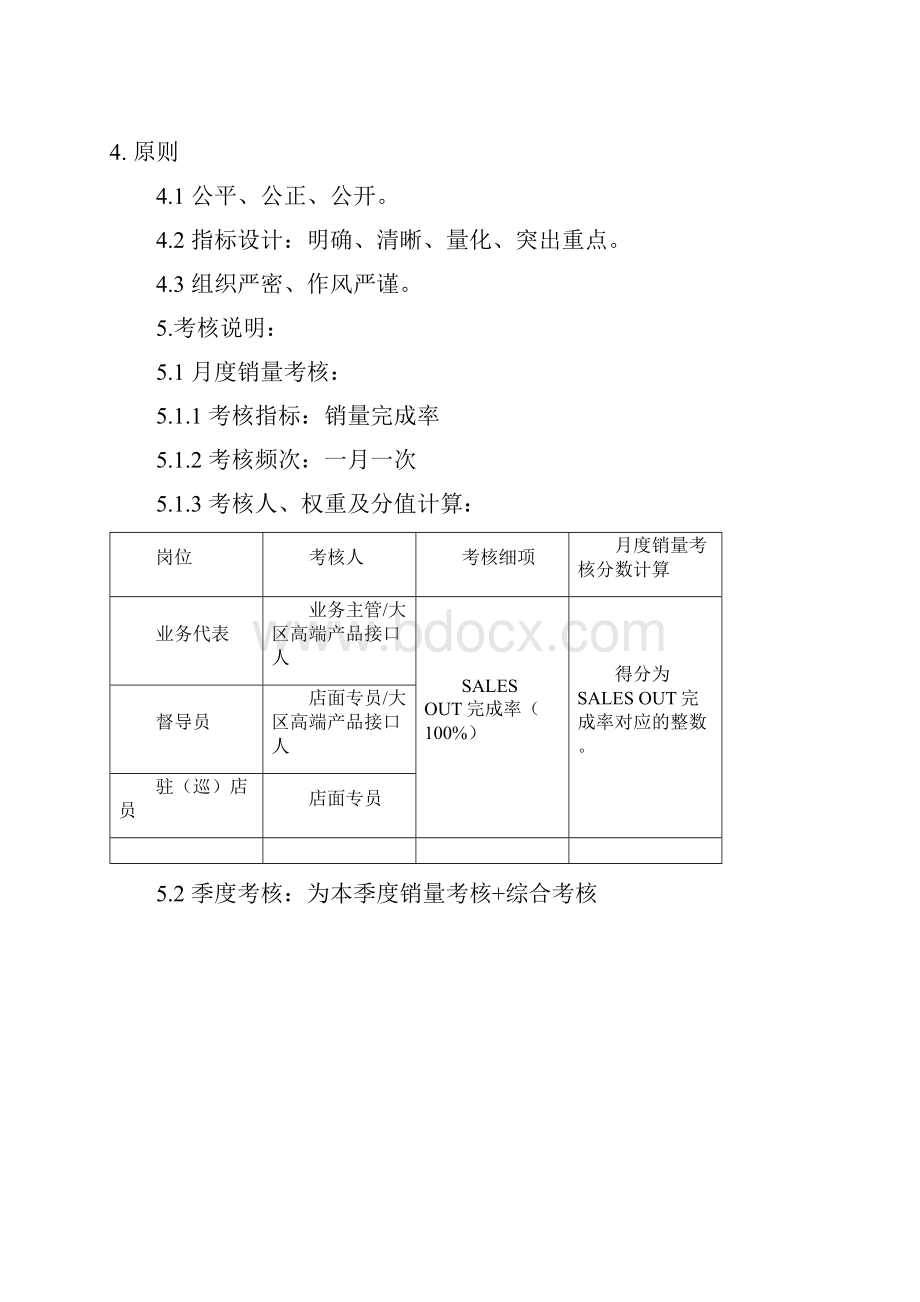 门窗市场销售督导销量考核绩效考核综合管理手册.docx_第2页