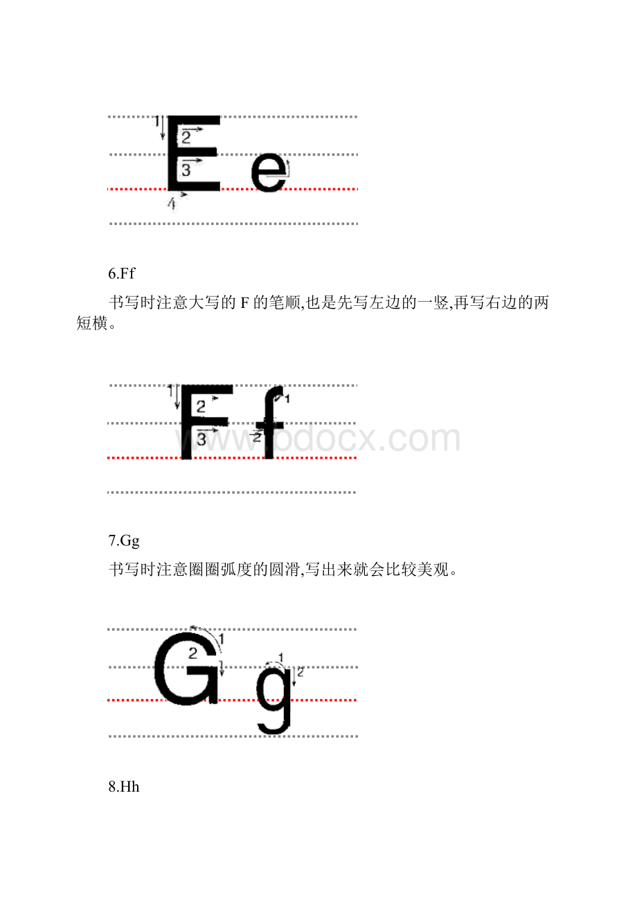 小学英语规范书写标准详解.docx_第3页