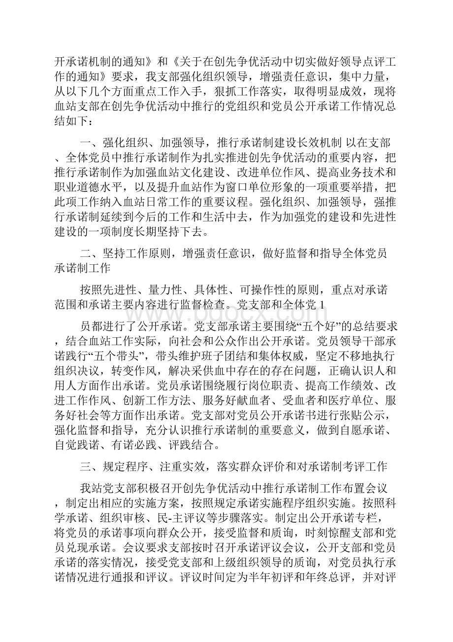 党员承诺书落实汇报.docx_第3页