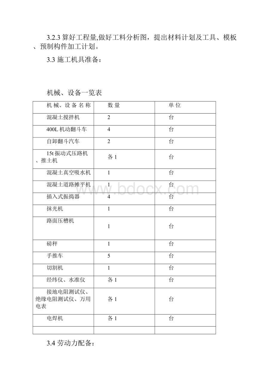 榭西路盛业路旺业路施工组织设计.docx_第3页