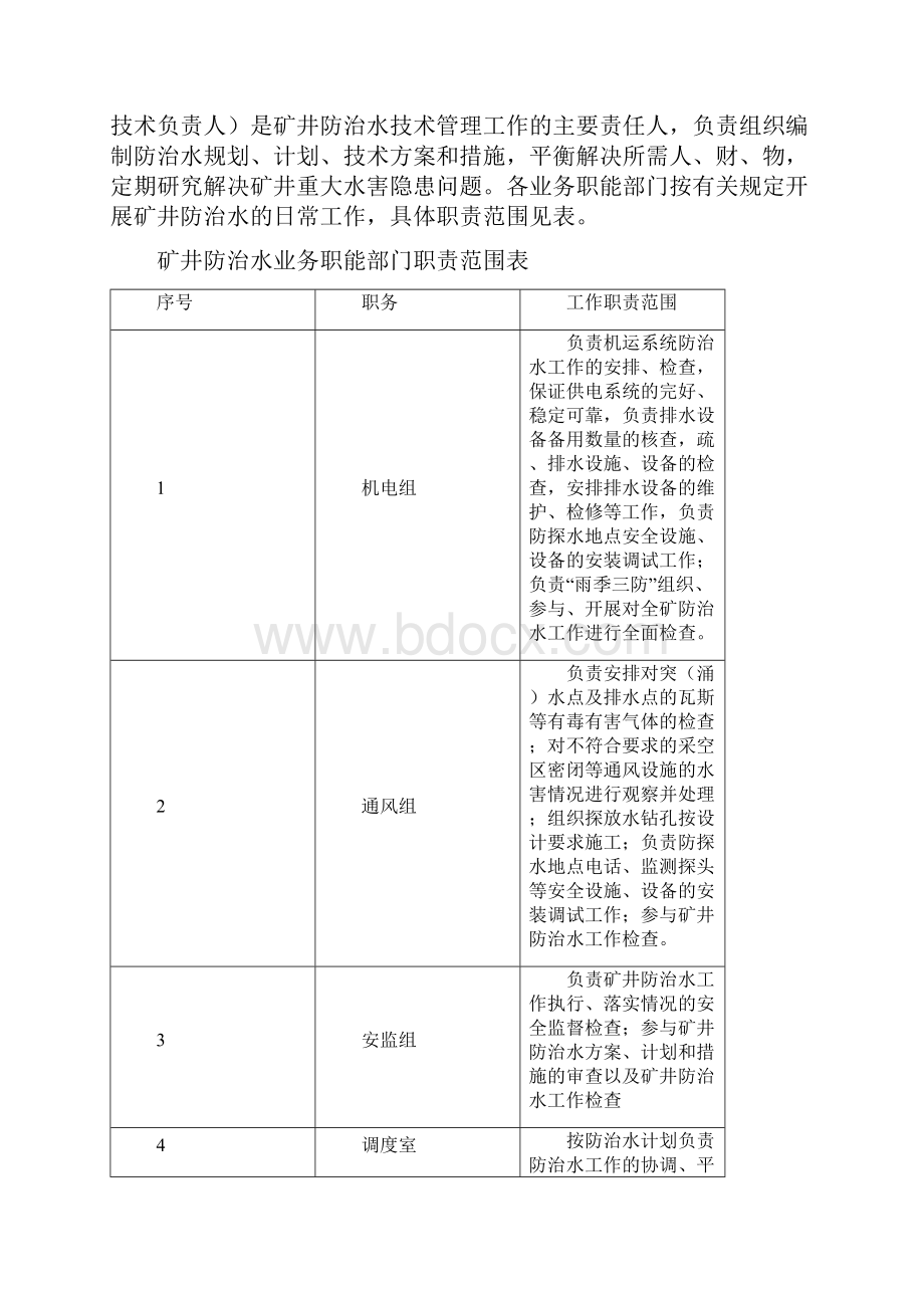 安宁煤矿井防治水工作计划.docx_第3页