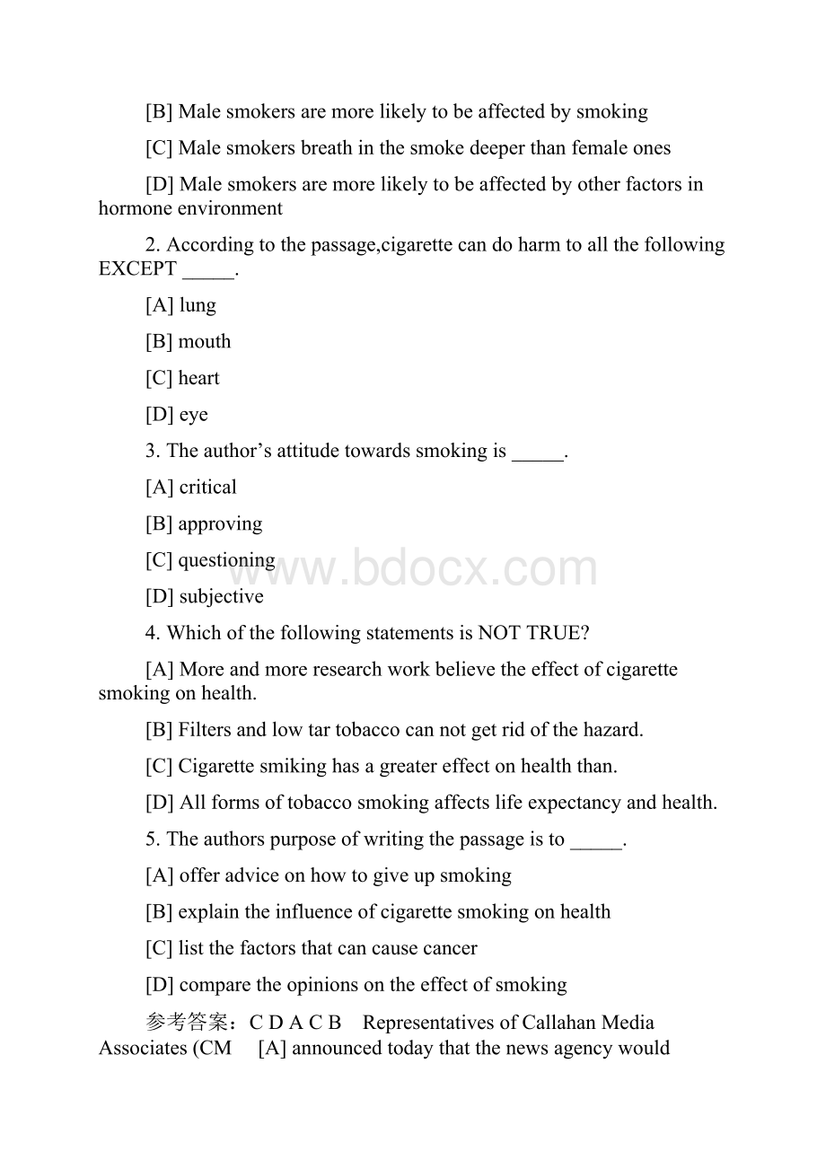 在职硕士英语阅读理解练习和答案二.docx_第2页