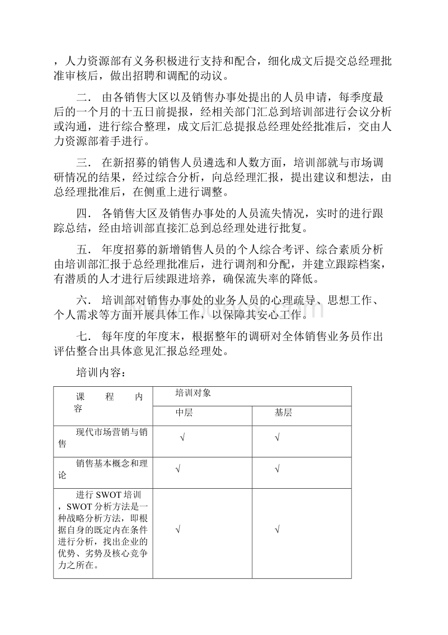 销售团队人员招聘培训管理规定.docx_第3页