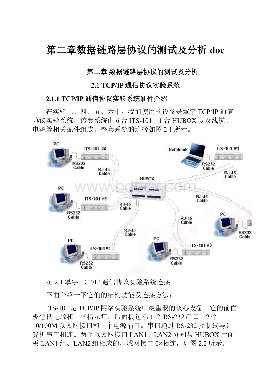 第二章数据链路层协议的测试及分析doc.docx_第1页