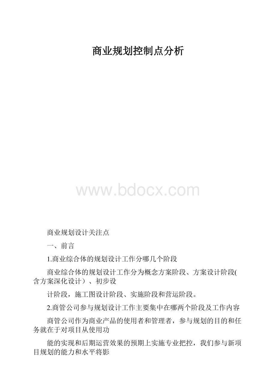 商业规划控制点分析.docx_第1页