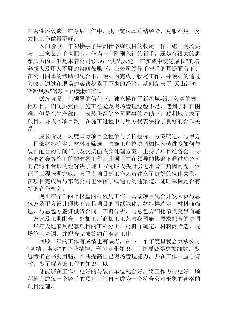 项目经理个人工作总结.docx_第2页