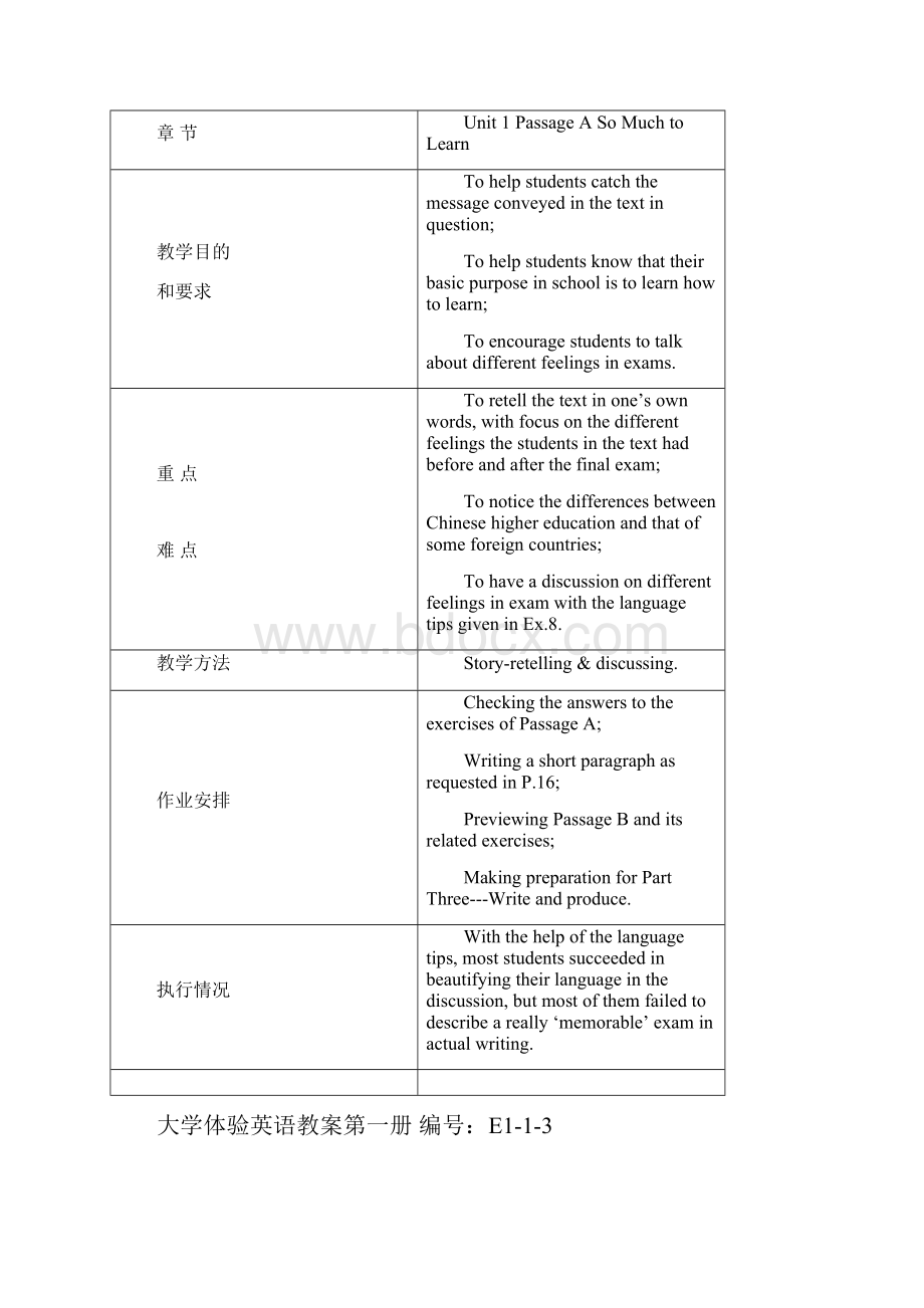 大学体验英语教案第一册精简版.docx_第2页