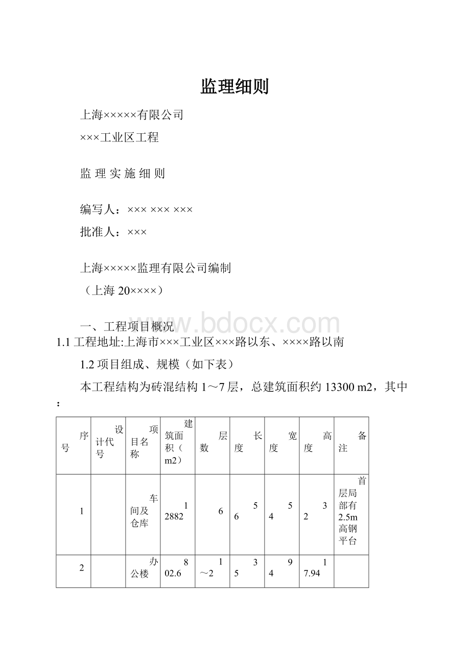 监理细则.docx