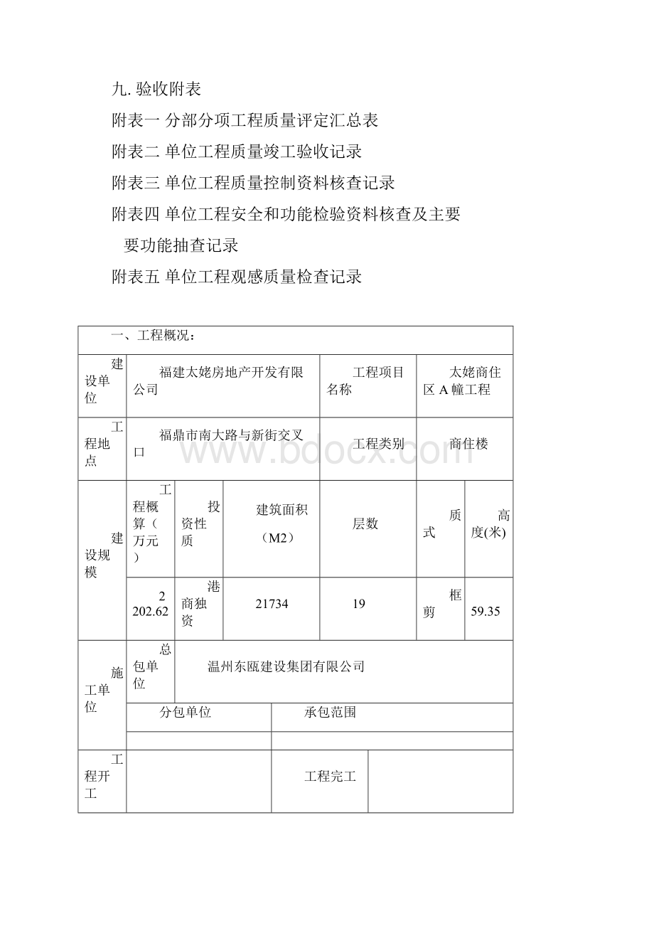 单位工程质量评估报告范本改正.docx_第2页