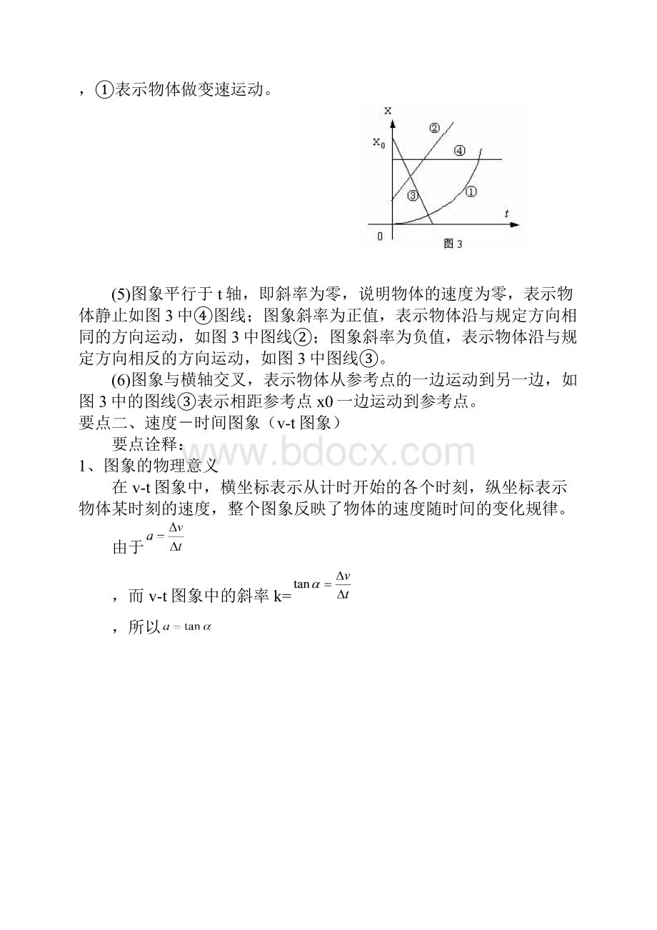 知识讲解图像法解决直线运动问题 基础.docx_第3页