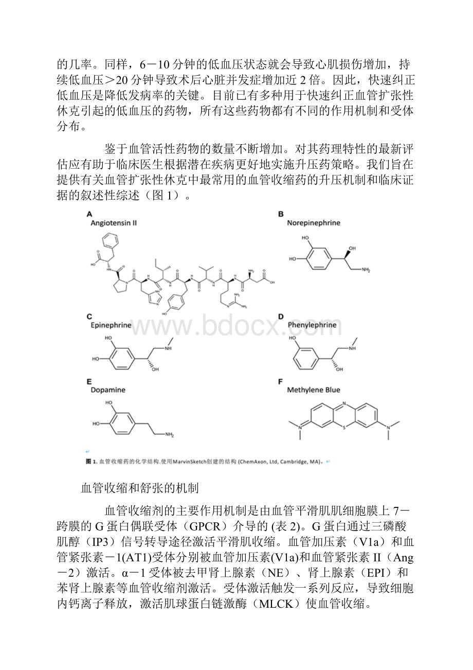 血管扩张性休克的逆转常规抢救和新型血管活性药物治疗休克的研究进展全文.docx_第2页